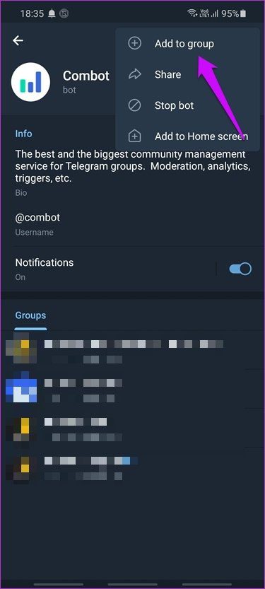 Bots de Telegram para grupos 24