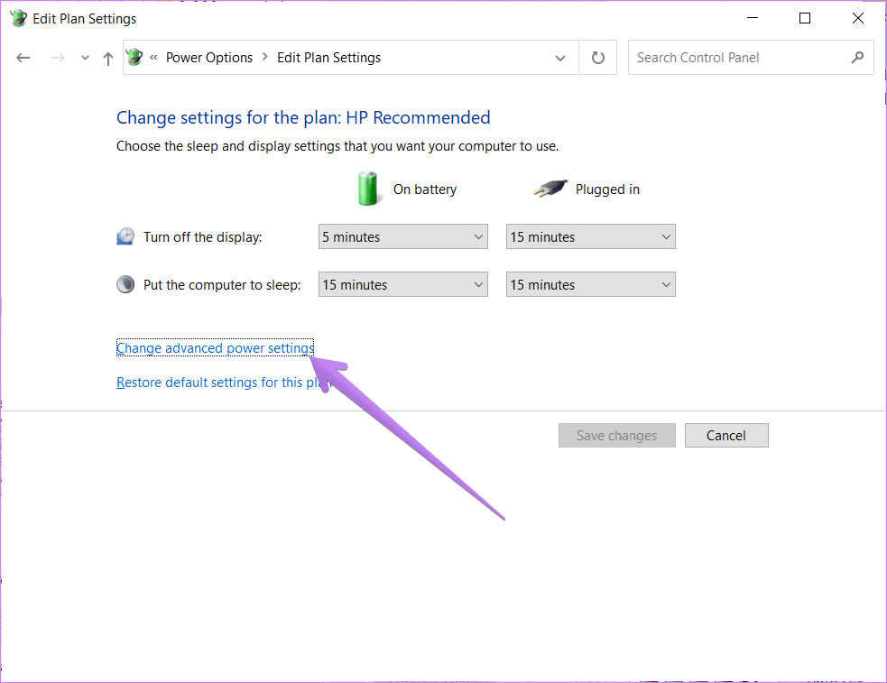 La notificación de batería baja de Windows 10 no funciona 3