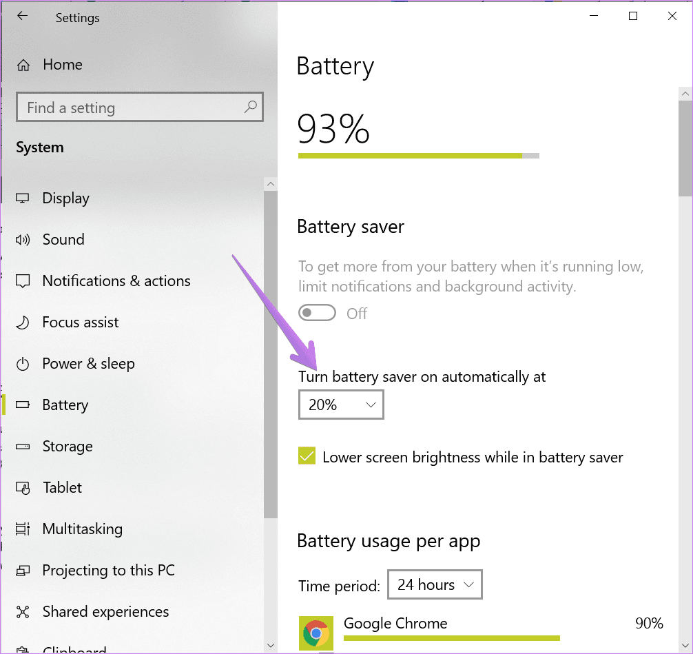 La notificación de batería baja de Windows 10 no funciona 11