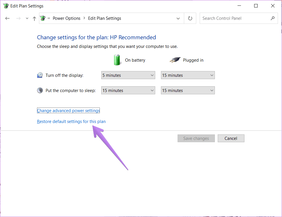 La notificación de batería baja de Windows 10 no funciona 4