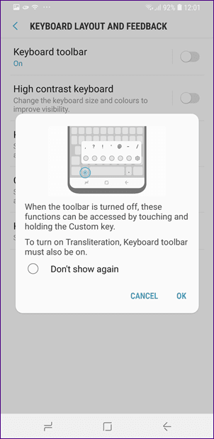 Consejos para el teclado Samsung Consejos Trucos 11