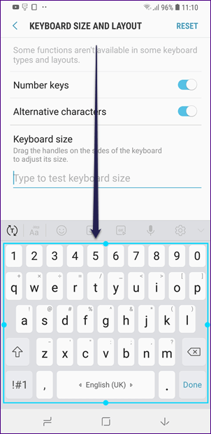 Consejos para el teclado Samsung Consejos Trucos 4