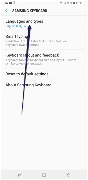 Consejos para el teclado Samsung Consejos Trucos 19