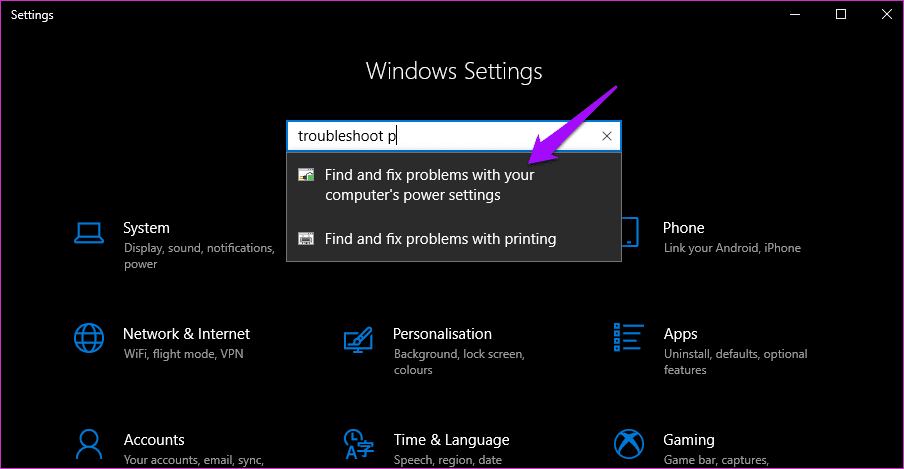 Arreglar batería no detectada en Windows 10 Error 5