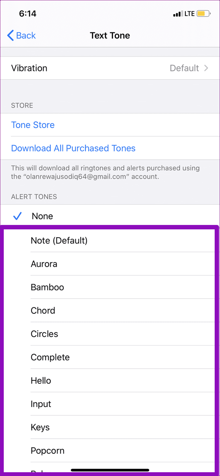 Arreglar los sonidos de notificación de la aplicación de iPhone que no funcionan 13
