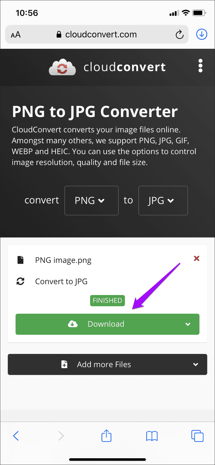 Convertir PNG a JPG Iphone Ipad 36
