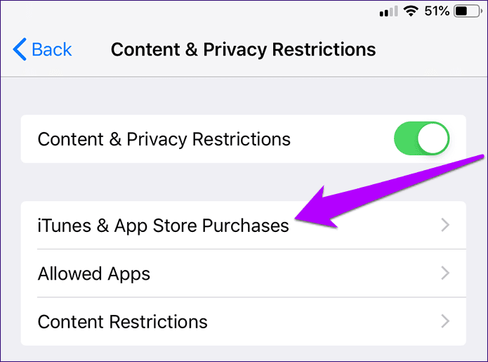 Desactivar restringir eliminar aplicaciones iOS 12 7