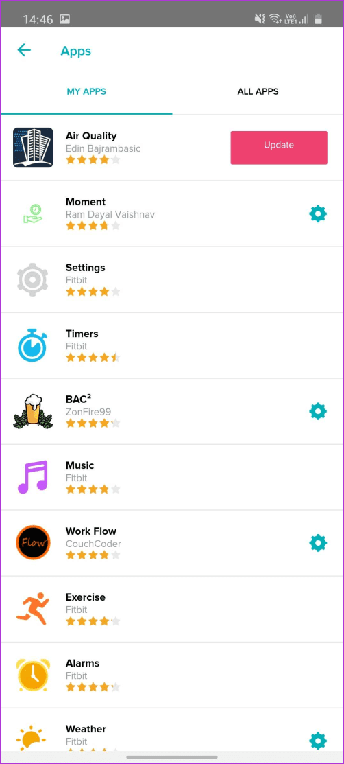 Cómo agregar aplicaciones y música a Fitbit Versa 2 0 4