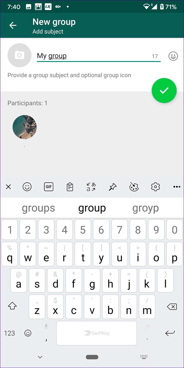 Crear un grupo de Whatsapp contigo en iPhone Android 4