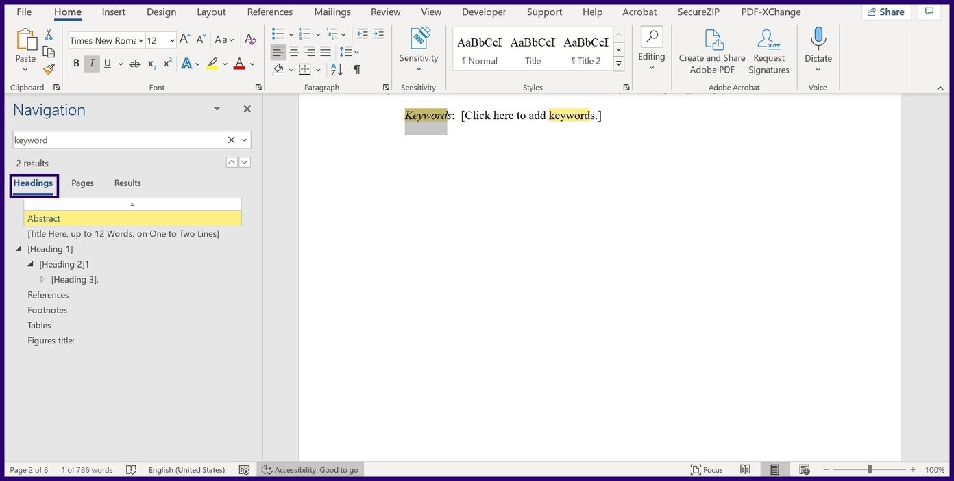 Cómo usar Buscar y reemplazar en Microsoft Word Paso 6