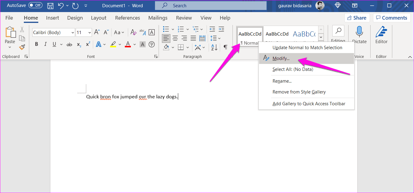 Correcciones para el corrector ortográfico que no funciona en Microsoft Word 15