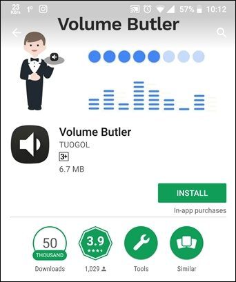 Tono de llamada y volumen de notificación separados Android Meme 4A