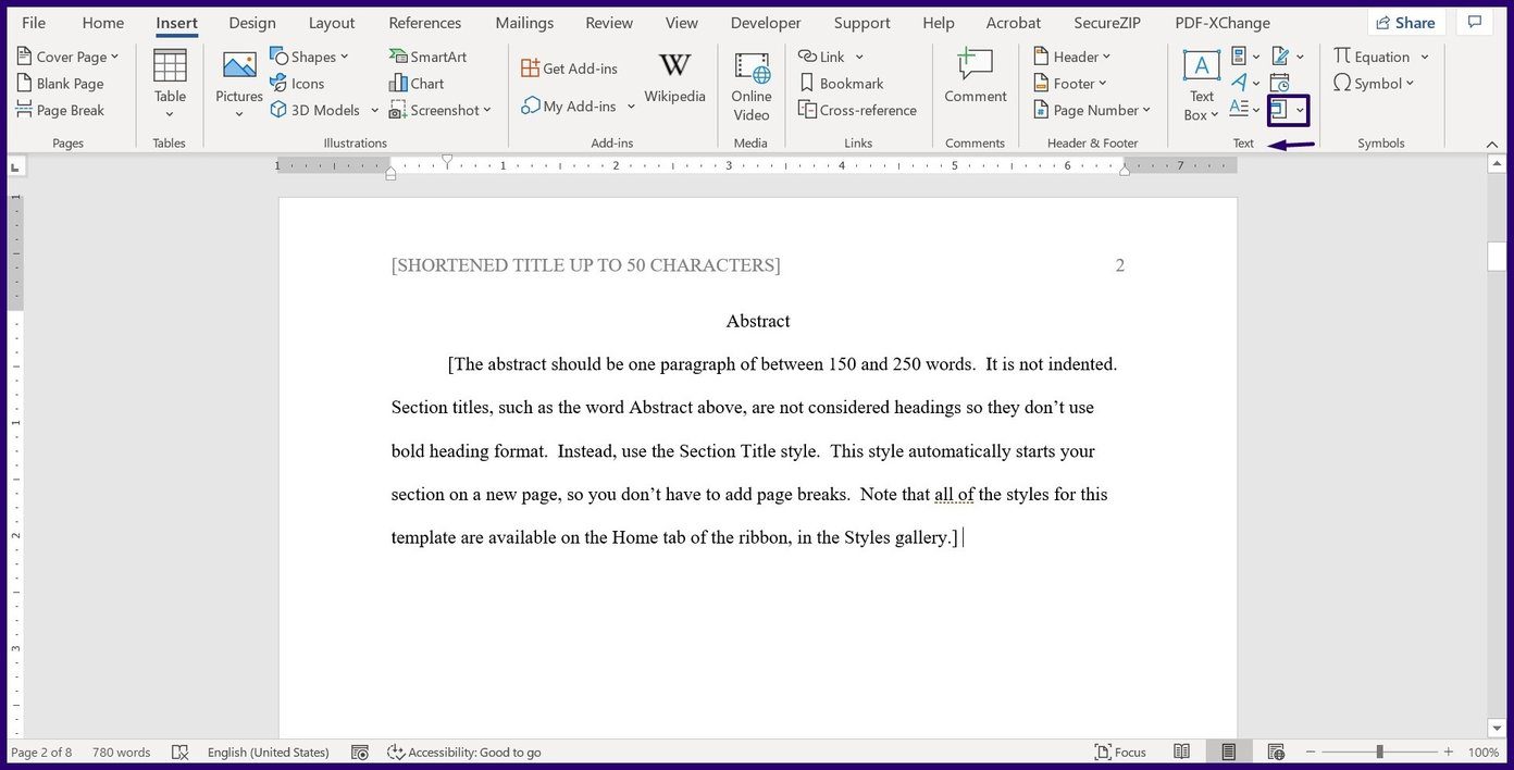 Cómo fusionar documentos de Microsoft Word paso 4