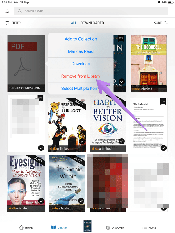 Cómo agregar libros electrónicos mobi epub pdf a kindle android iphone ipad 20