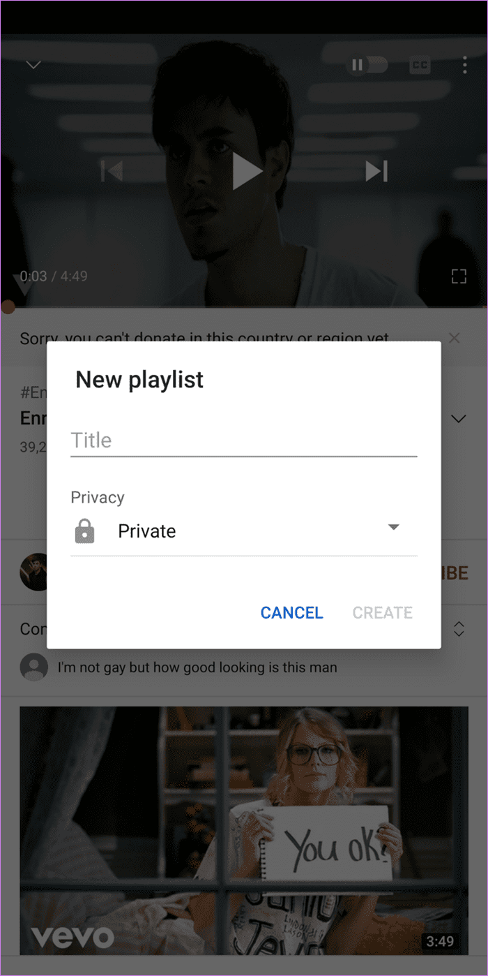 Repetir canciones en youtube en android iphone ipad pc 7