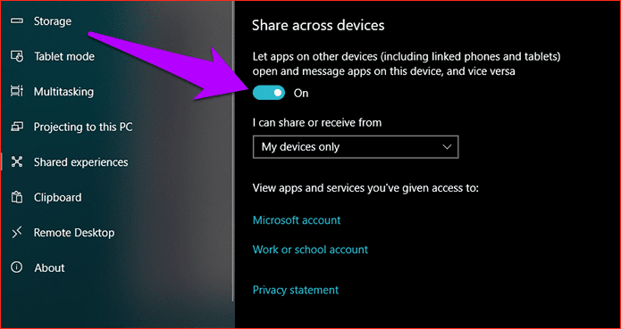La aplicación Windows 10 Your Phone no funciona Fix 8