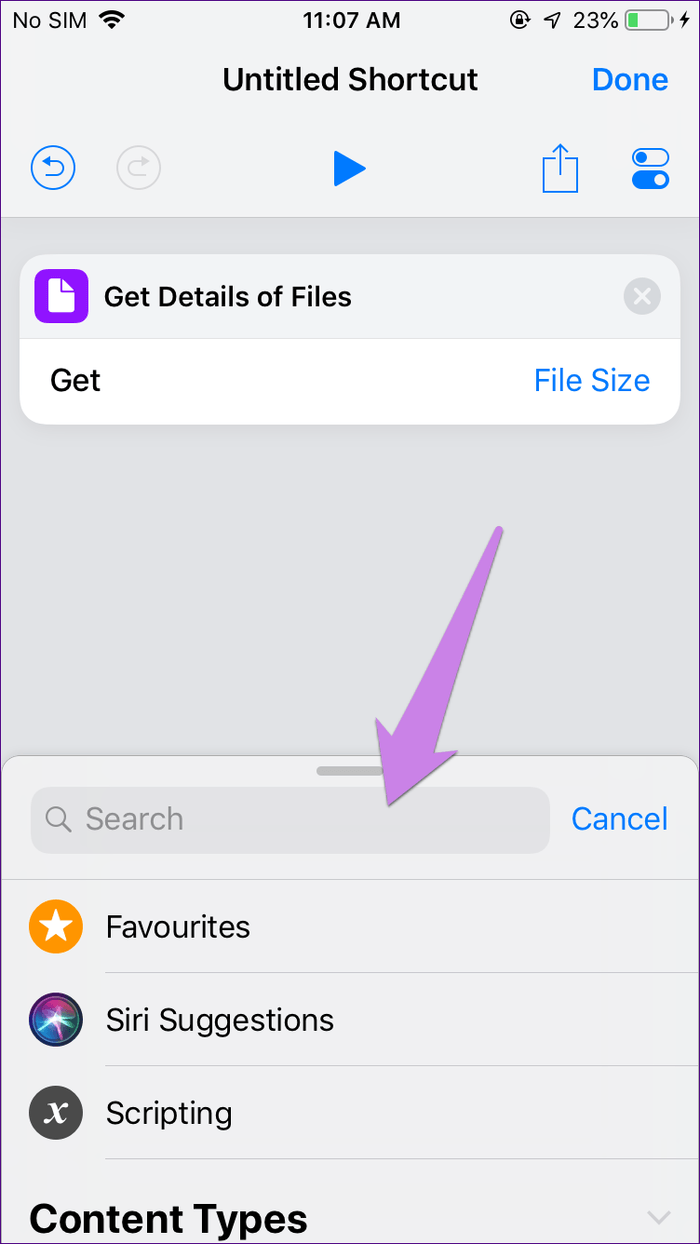 Mostrar tamaño de archivo de foto en Iphone Ipad iOS 12
