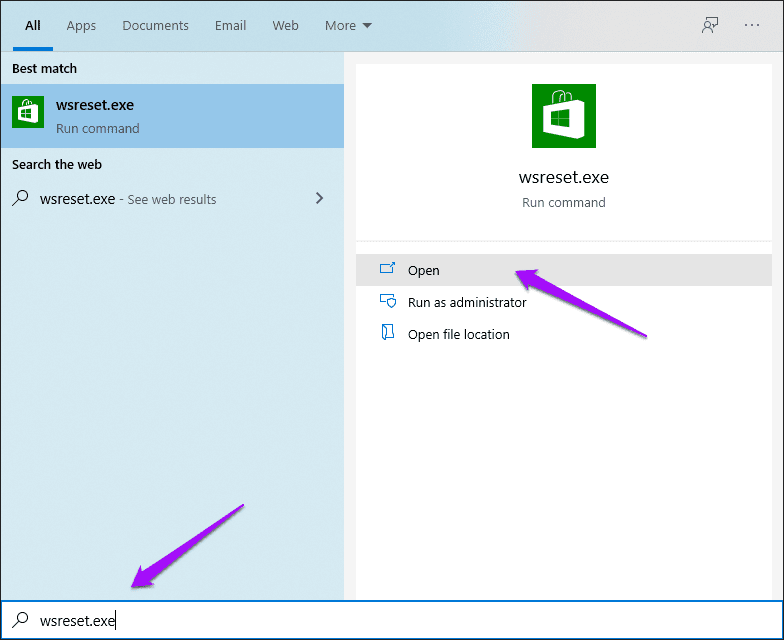 Microsoft Store Get Fix Instalación Problema 7