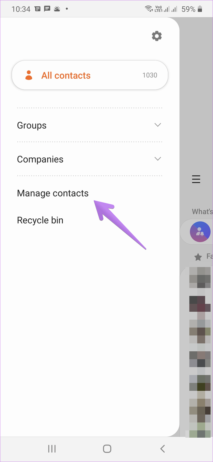 Utilice Contactos de Google en lugar de Contactos de Samsung 2