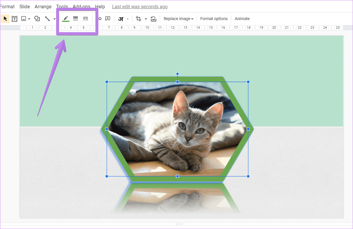 Ajustar una imagen al formato de diapositivas de Google 6