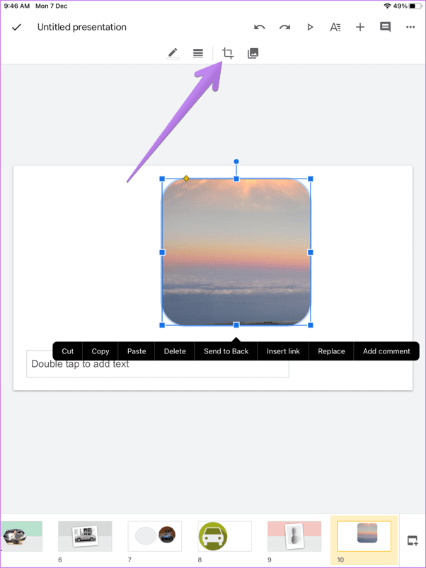 Ajustar una imagen al formato de Google Slides 13