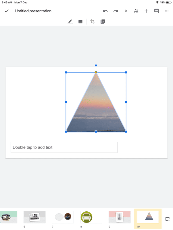 Ajustar una imagen al formato de Google Slides 16