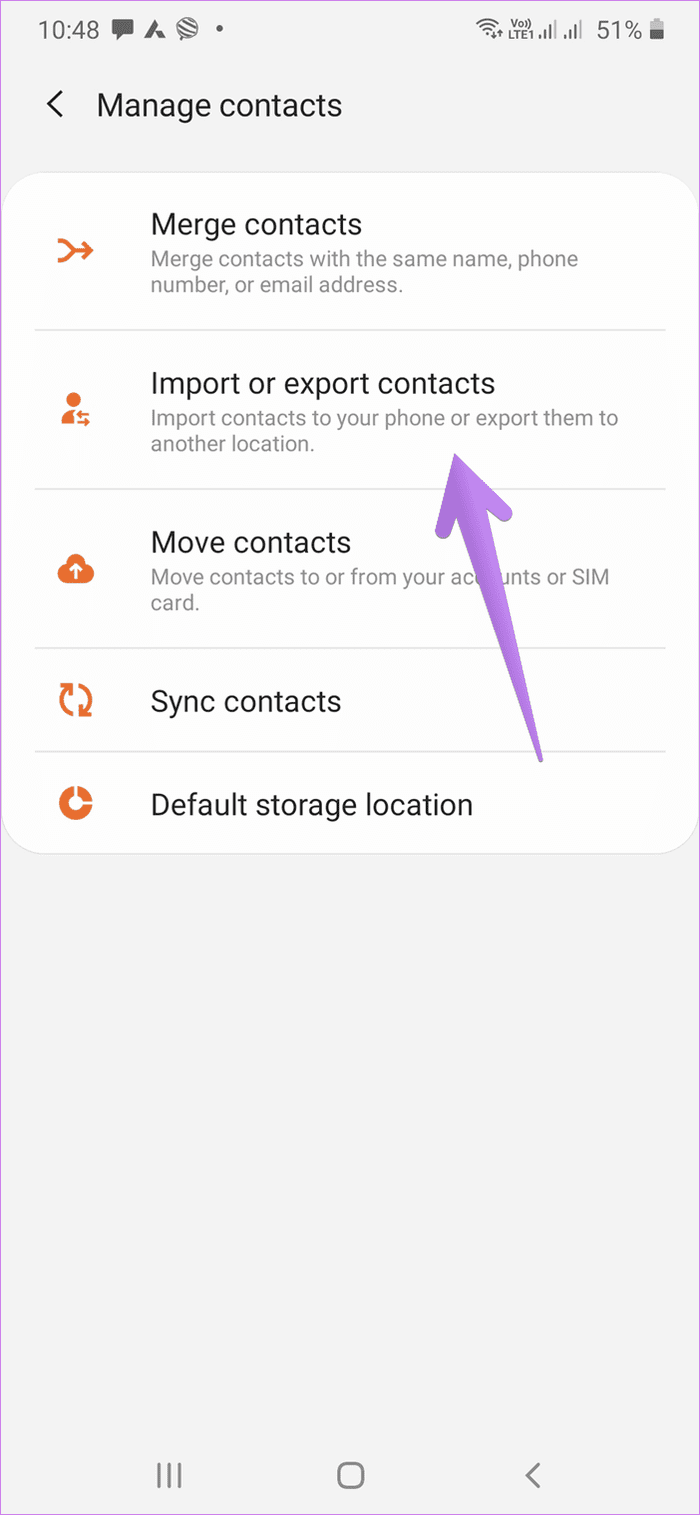 Copia de seguridad de contactos en Google Drive 10