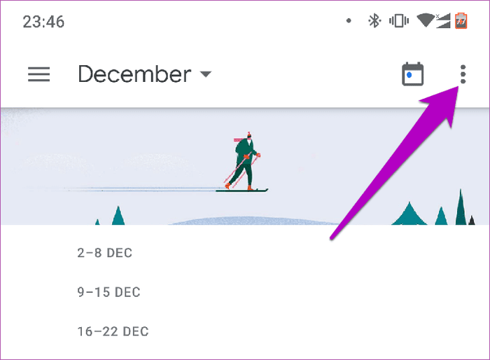 Solucionar el error de sincronización de Google Calendar para Android