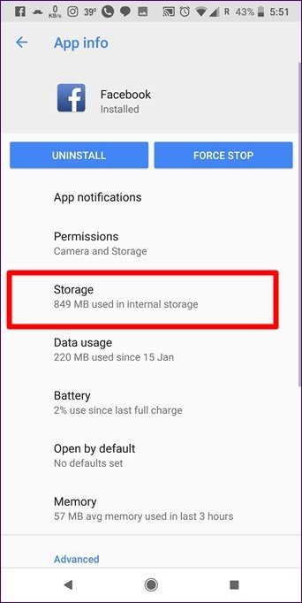 Facebook Las notificaciones no funcionan en Android 11