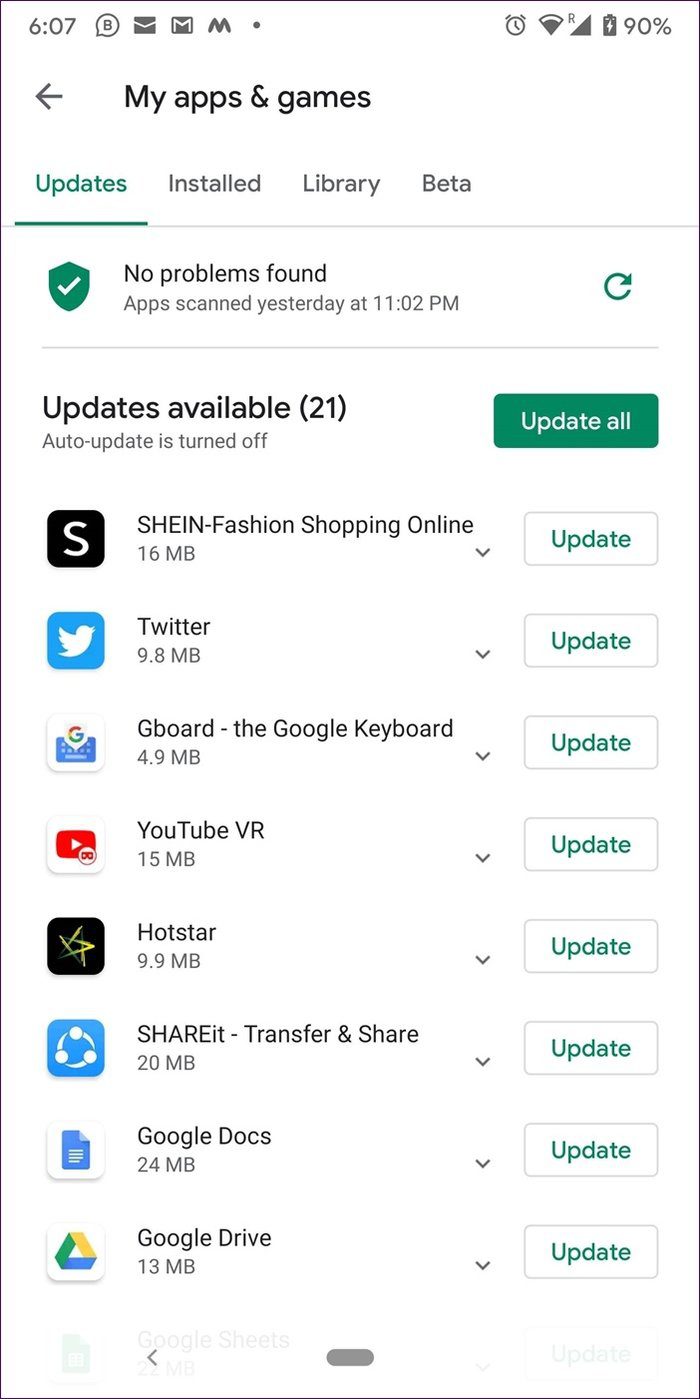 Cómo saber si está disponible la actualización de la aplicación Android Iphone 3