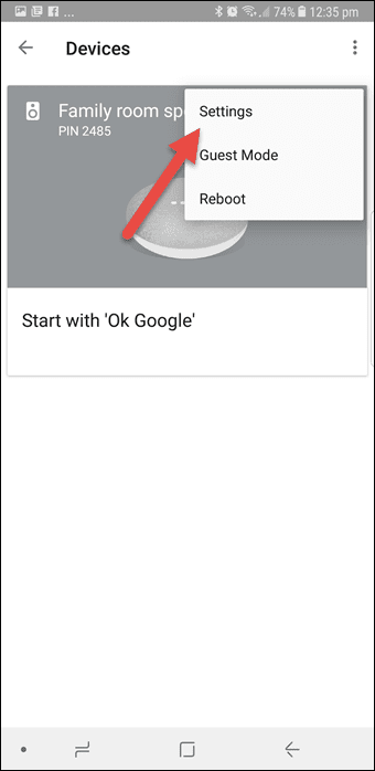 Cómo habilitar Bluetooth en Google Home Mini 6