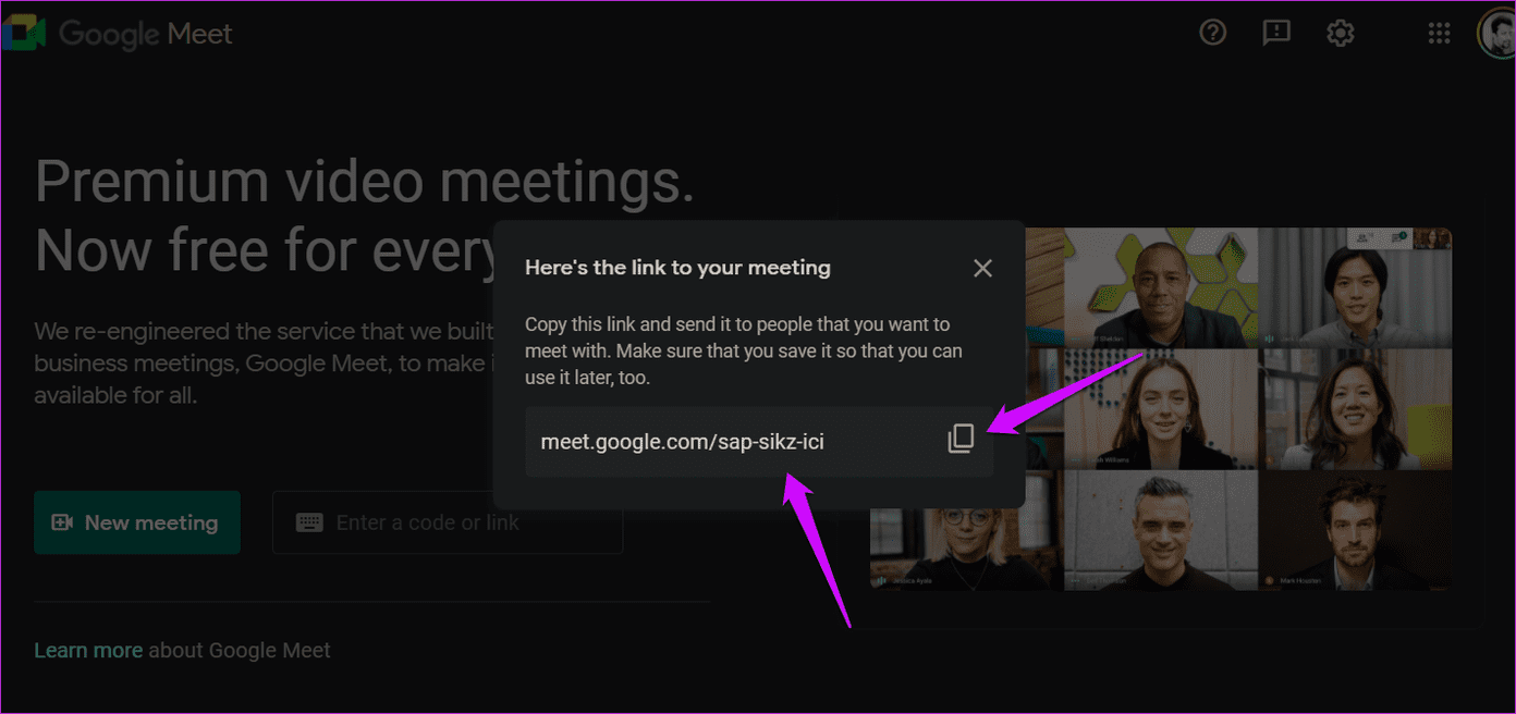 Arreglar Google Meet no permitido para unirse a reuniones 3