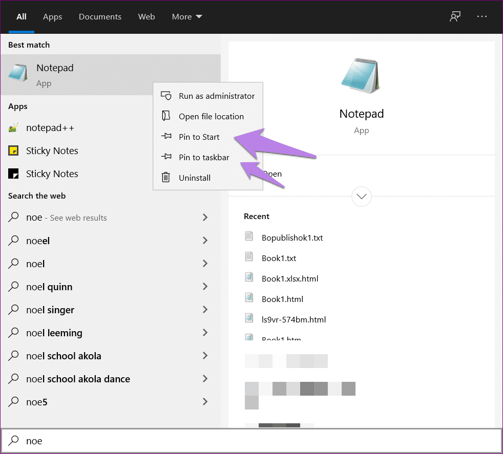 Falta el bloc de notas de la computadora con Windows 12
