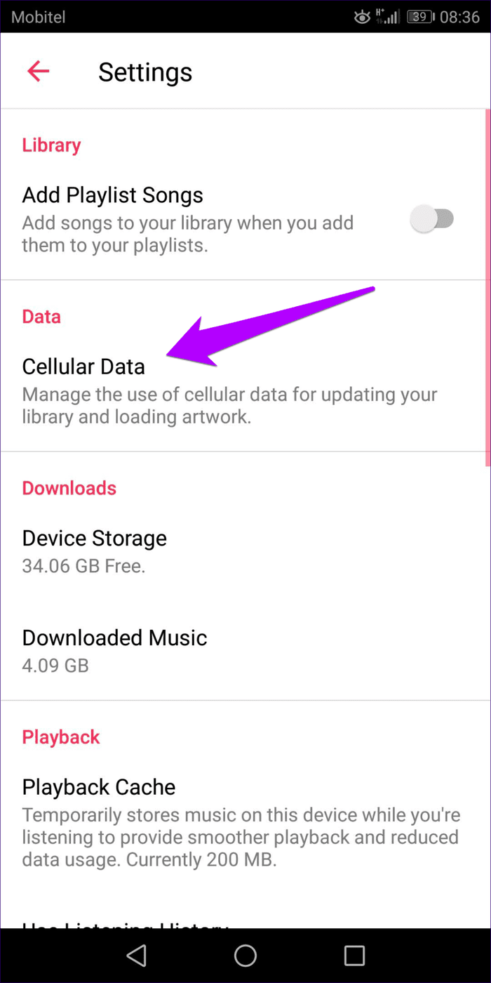 Repara canciones descargadas de Apple Music Play 4