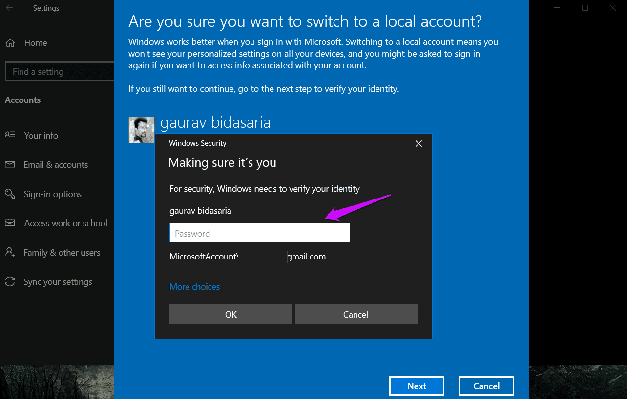 Solucionar error de nombre de PC no válido en Windows 10 6