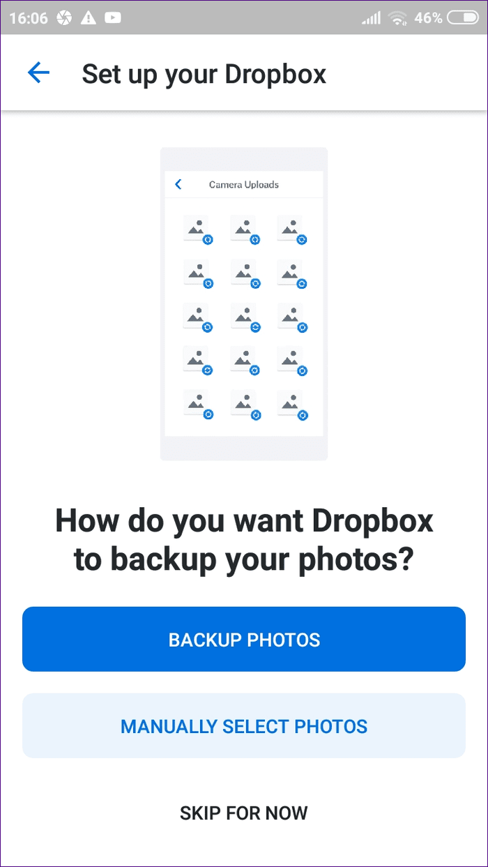 Dropbox vs Google Fotos 3