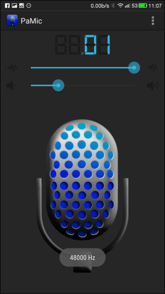 Aplicación de micrófono para Android 2