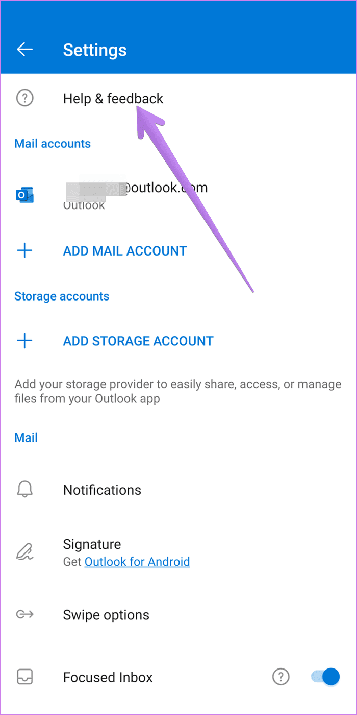 Las notificaciones de la aplicación Microsoft Outlook no funcionan 20