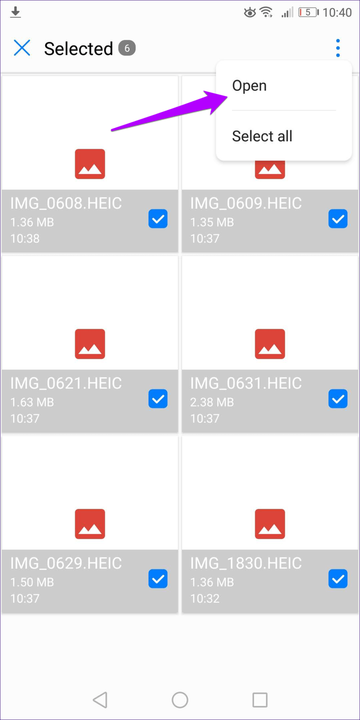 Convertir Heic a Jpg Android 12