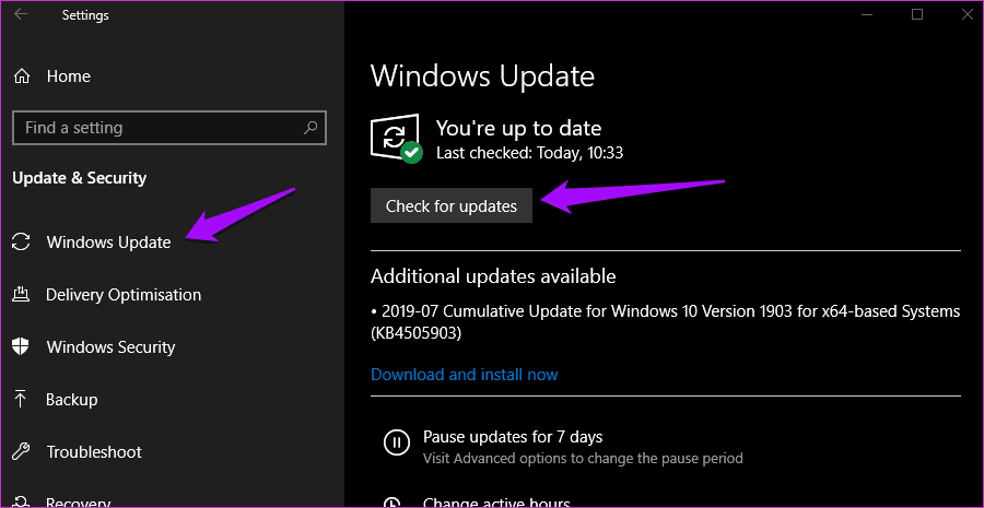 Repare el escritorio remoto de Windows 10 Conéctese a la pantalla negra Error 2