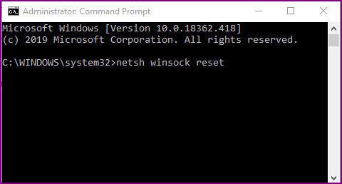 La computadora portátil con Windows no se conecta a los comandos del símbolo del sistema del punto de acceso de Android