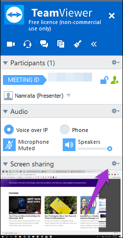 Habilitar Audio Teamviewer Windows 10 4