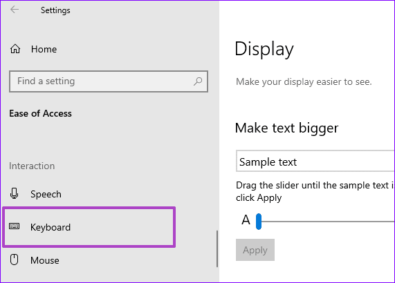 Arreglar la tecla de acceso rápido que no funciona en Windows 10 01