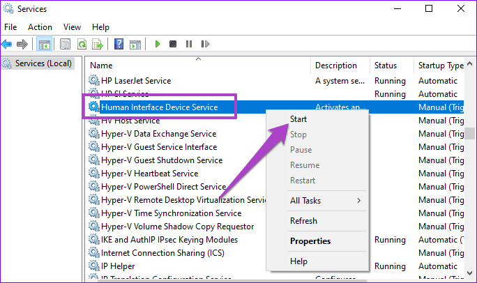 Arreglar la tecla de acceso rápido que no funciona en Windows 10 05