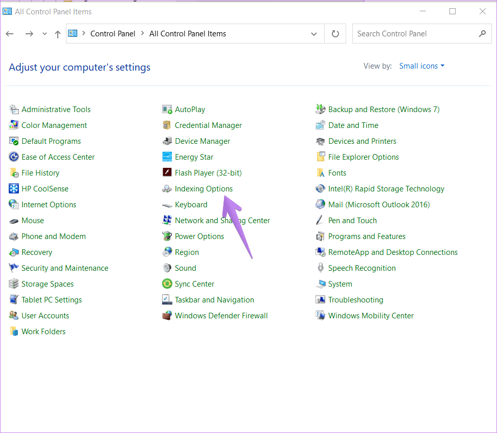 La búsqueda de Windows 10 no funciona 14