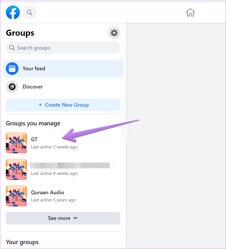 Cómo cambiar la configuración del grupo Facebook dos