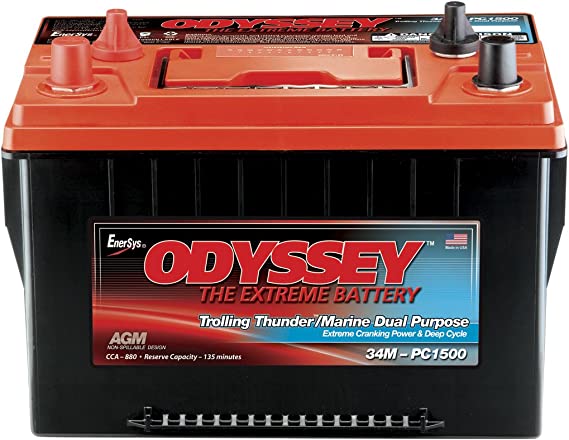Odyssey 34M-PC1500ST-M TROLLING Thunder Marine Dual Purpose Battery
