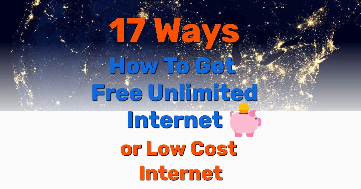 get free unlimited internet home - Frugal Reality