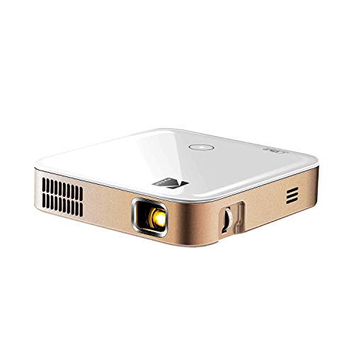 KODAK Luma 350 Portable Smart Projector w/ Luma App | Ultra HD Rechargeable Video Projector w/ Onboard Android 6.0, Streaming Apps, Wi-Fi, Mirroring, Remote Control & Crystal-Clear Imaging