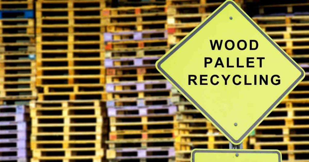 pallet recycling plant